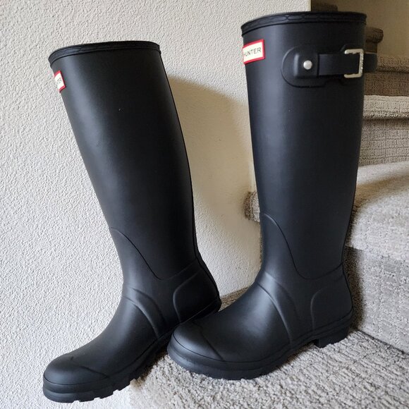 Hunter Women's Original Tall Rain Boots – Sustainable Style 🌧️🌱 - Picture 14 of 14